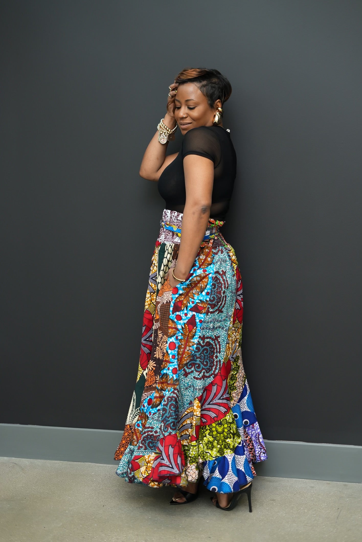 African Print Maxi