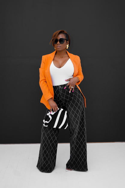 Perfect Tangerine Blazer