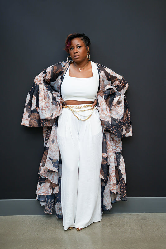 Floral Life Duster