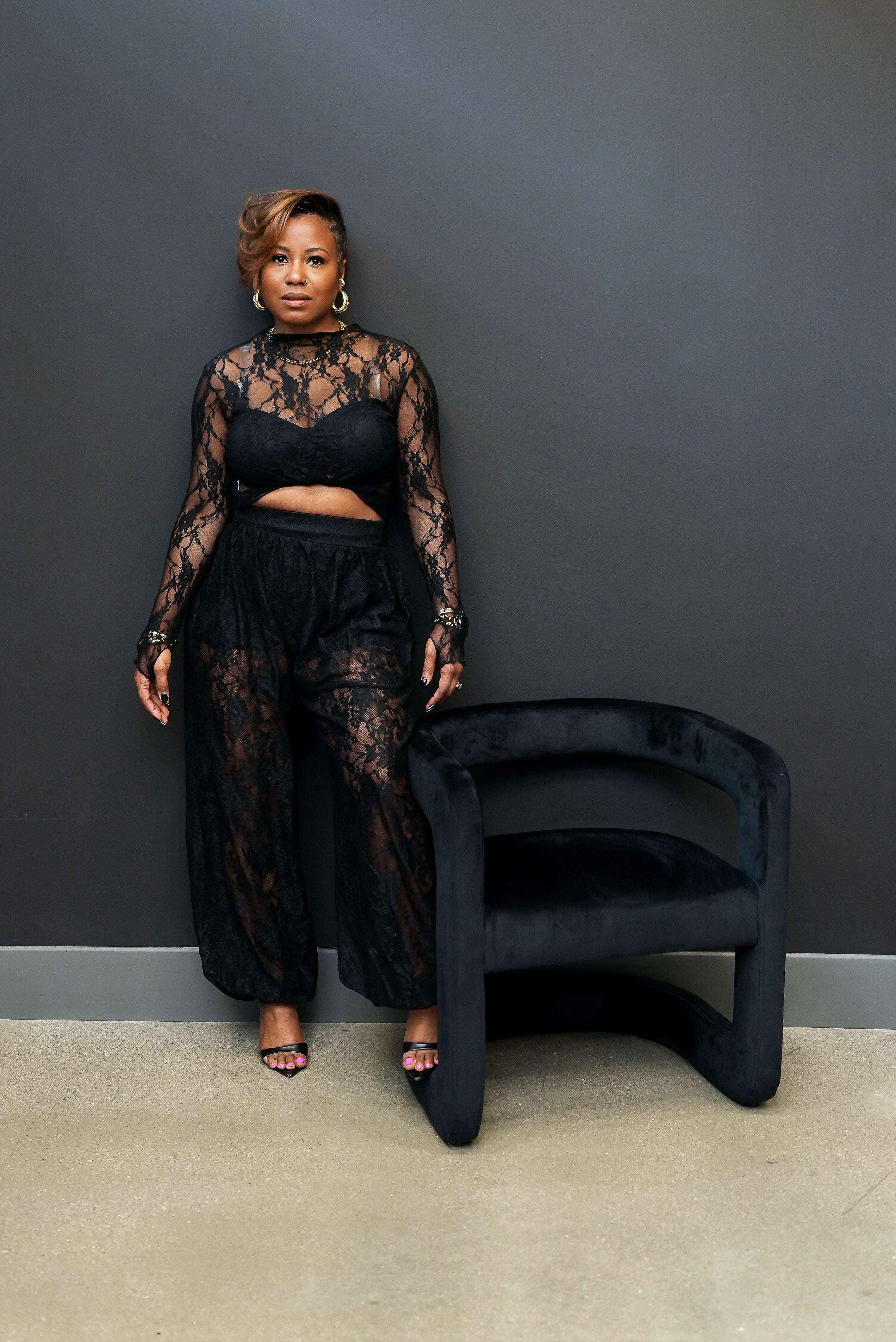 After Dark Lace Pants