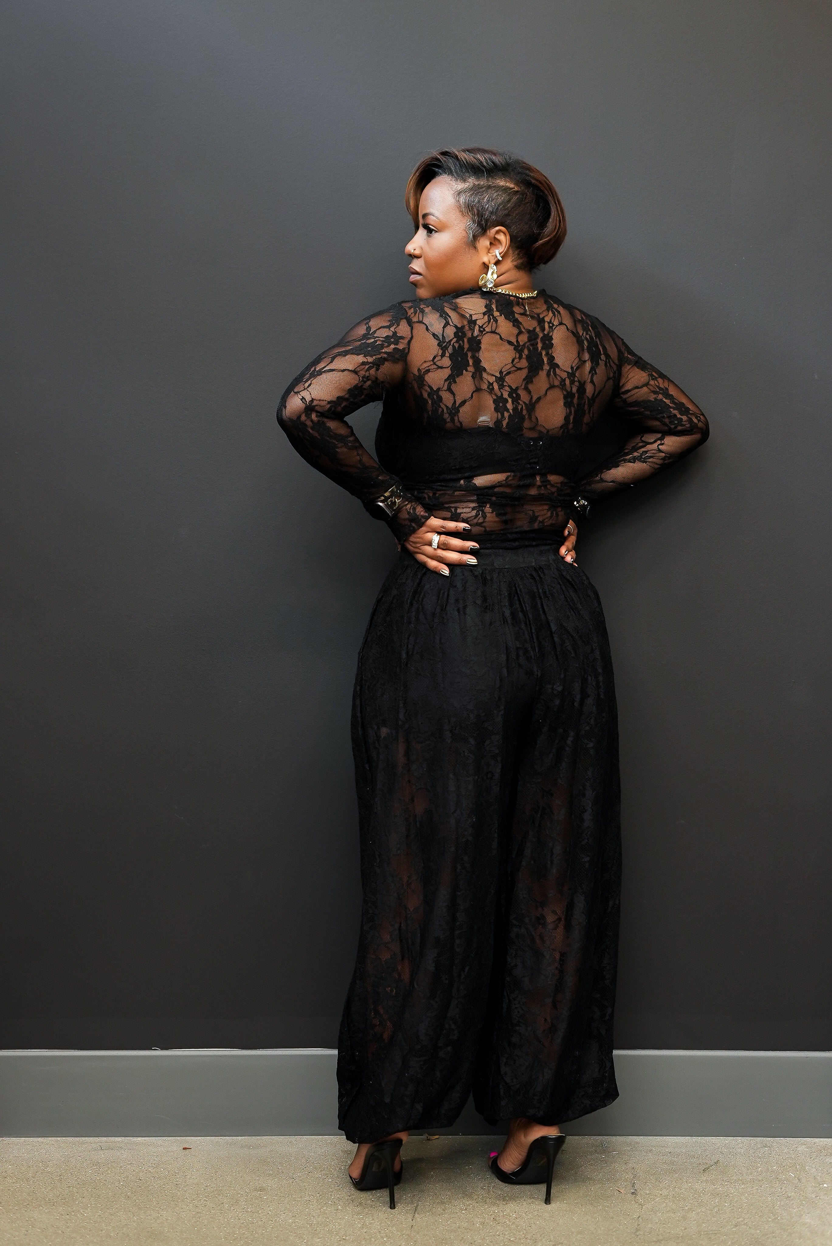 After Dark Lace Pants