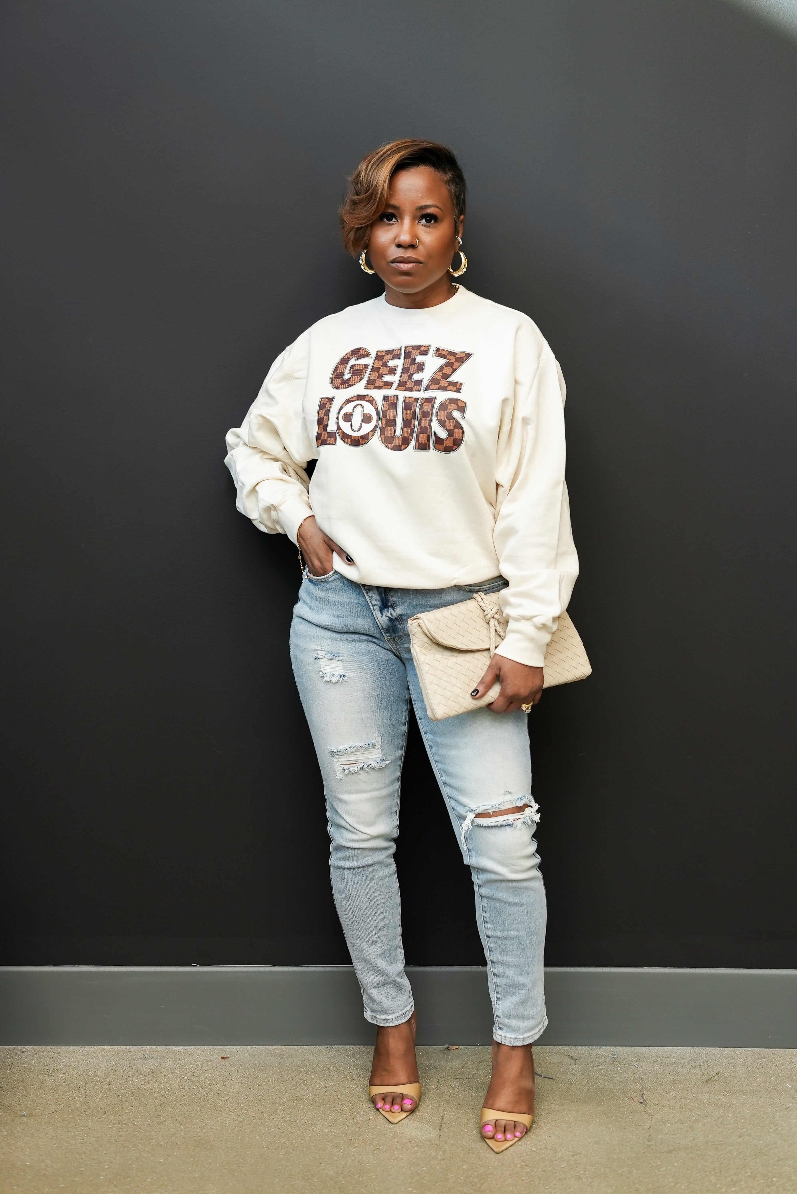 Geez Louis Sweatshirt