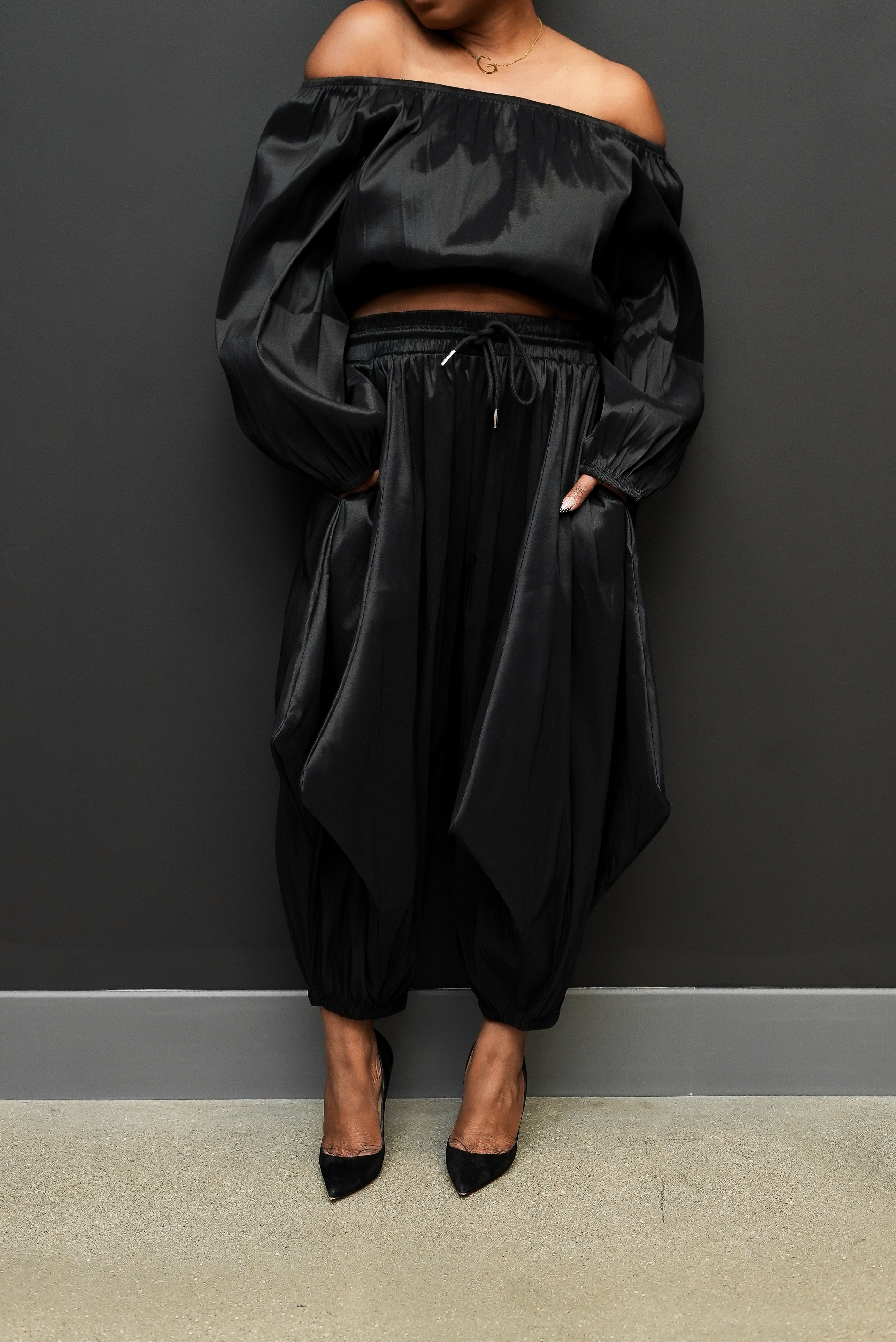 Jungle Luxe Set-Black