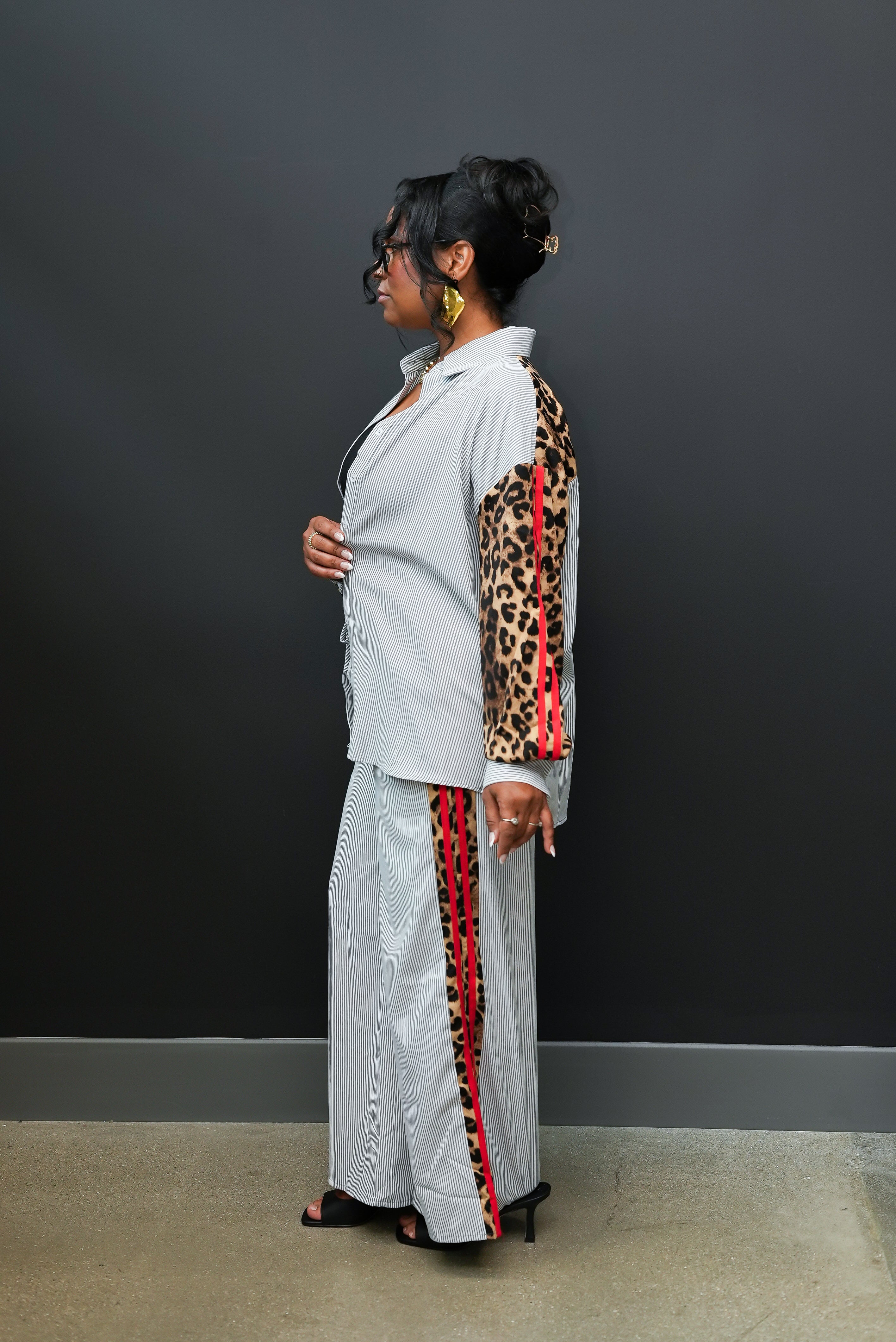 Peekaboo Leopard Print Set