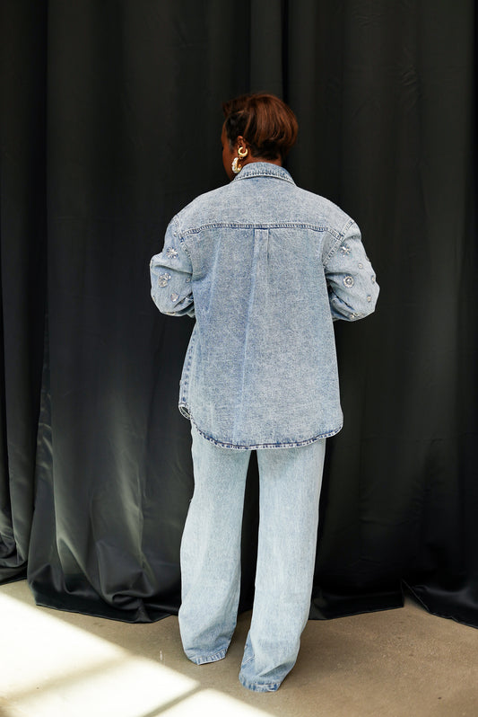 Sparkle Denim Set