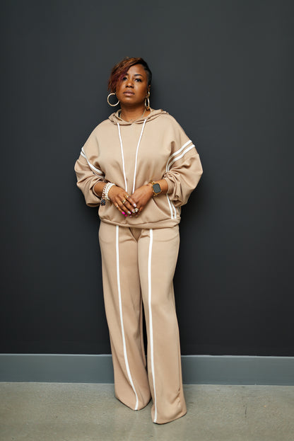 Luxurious Stretch Jogger Set