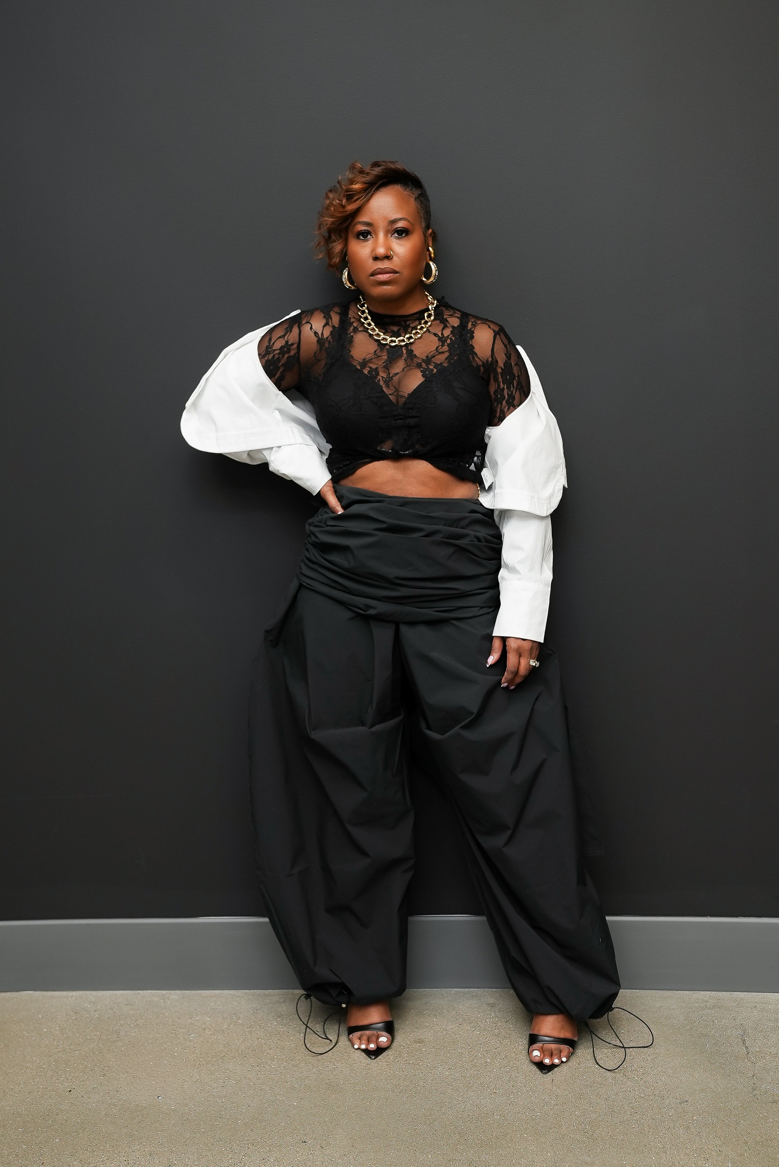 Black Majesty Sculpted Pants