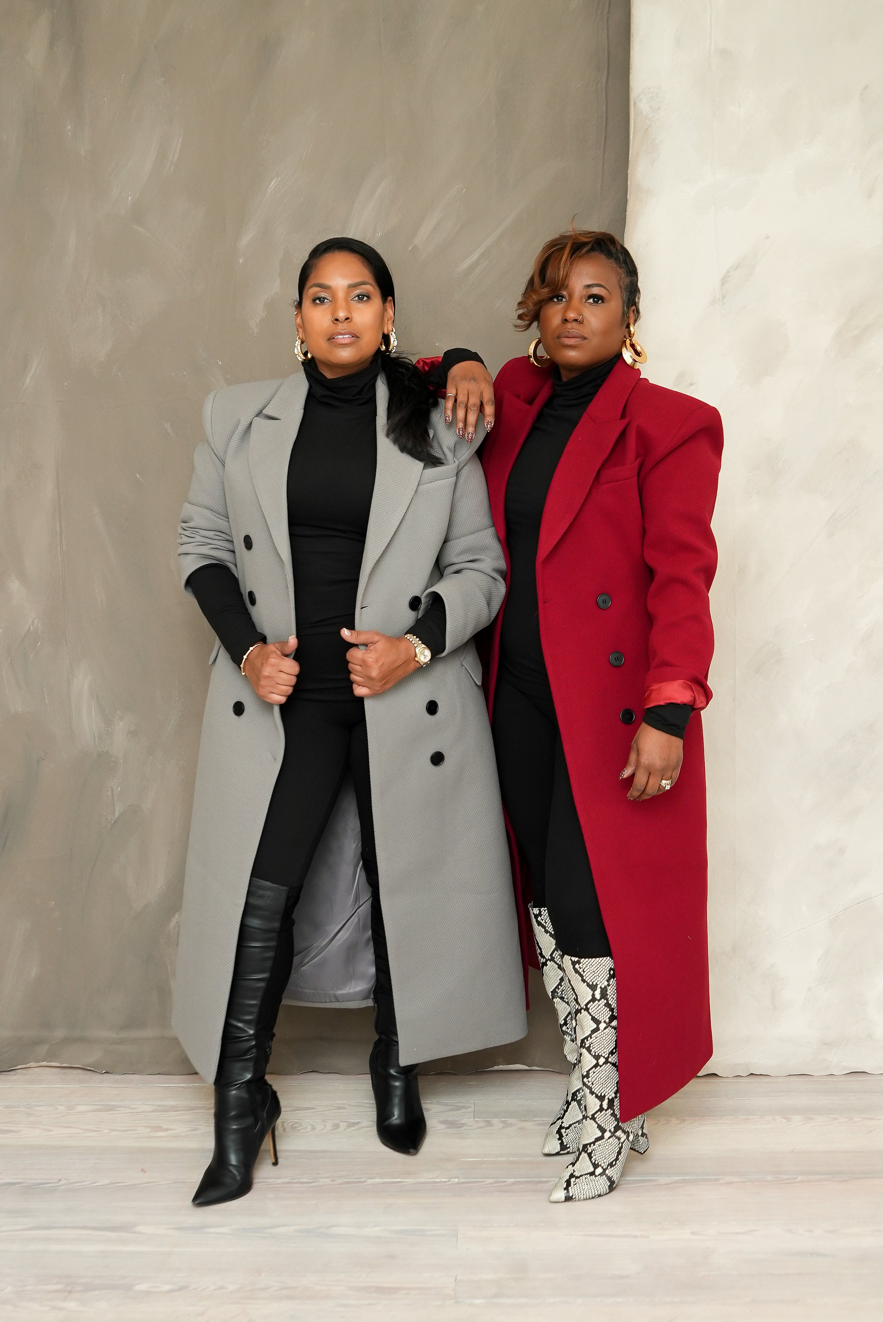 Smoke Show Power Coat (gray)