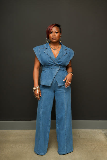 All Denim Set