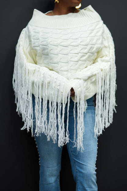 Royal Fringe Sweater