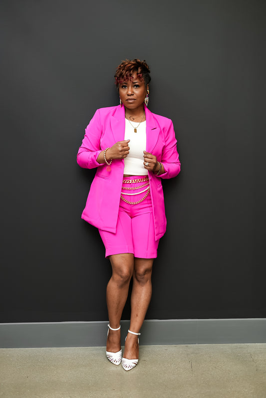 Bermuda Blazer Short Set