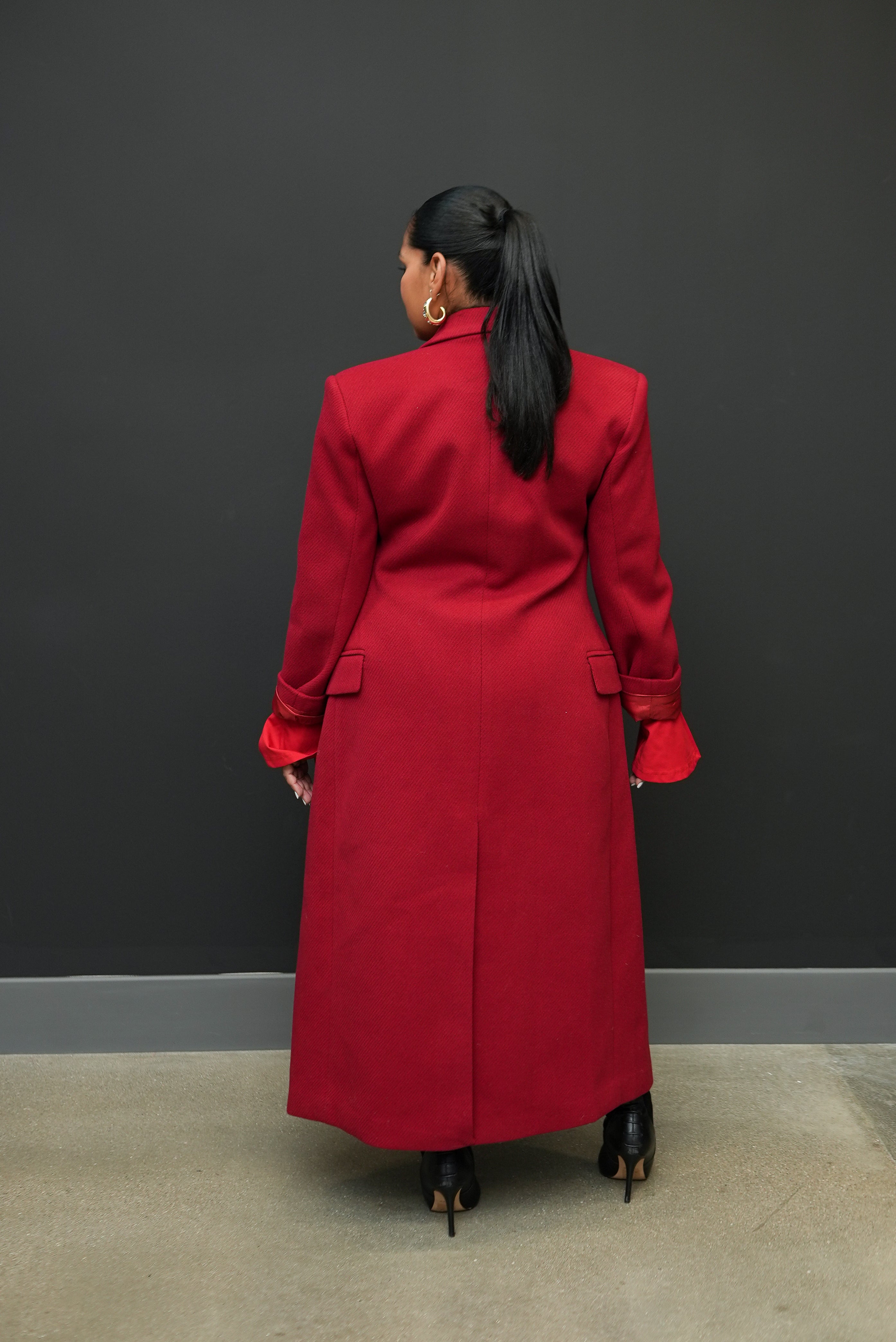 Smoke Show Power Coat (Red)