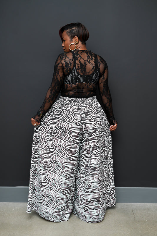 Gaucho Denim (Zebra Print)