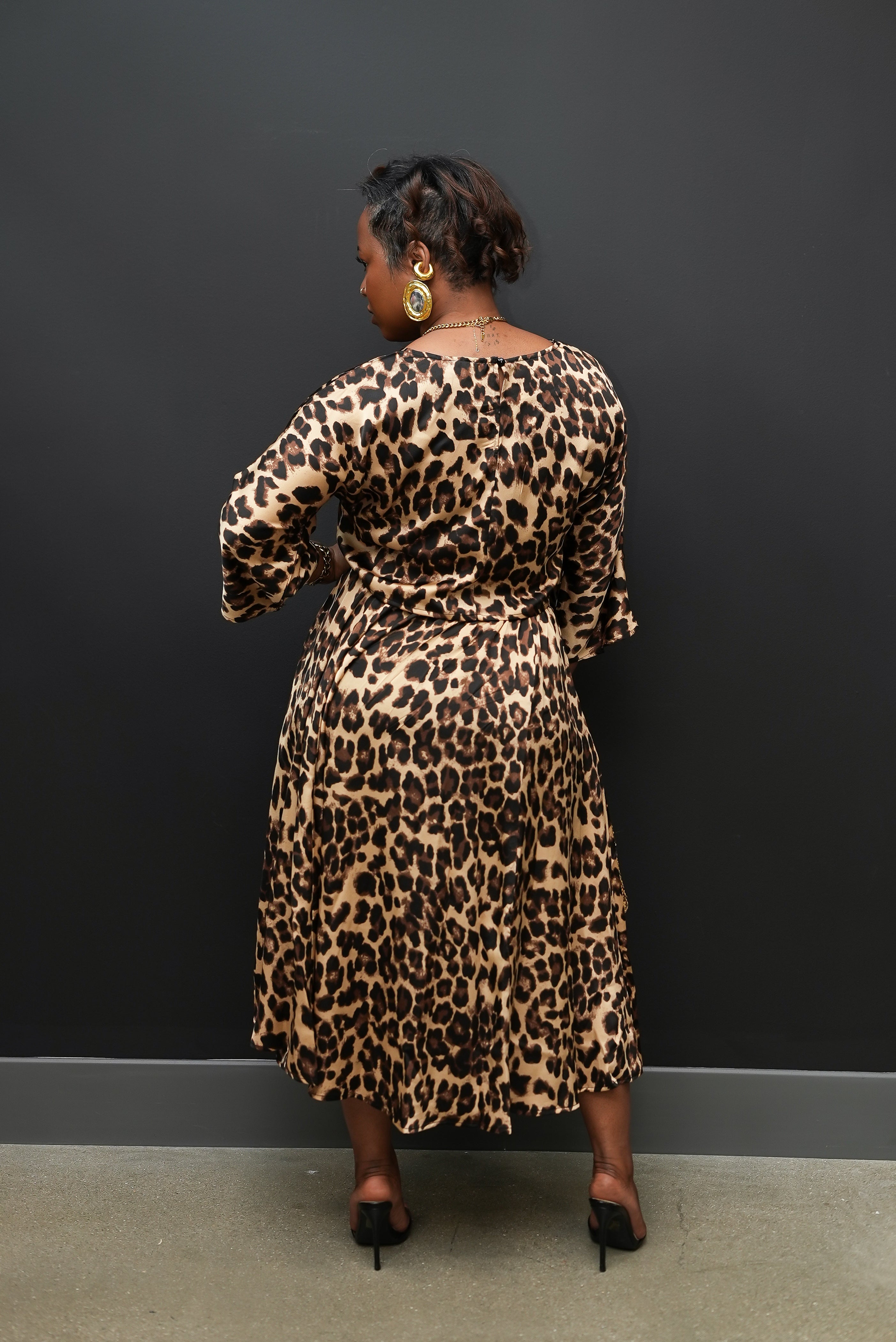 Untamed Energy Leopard Skirt Set