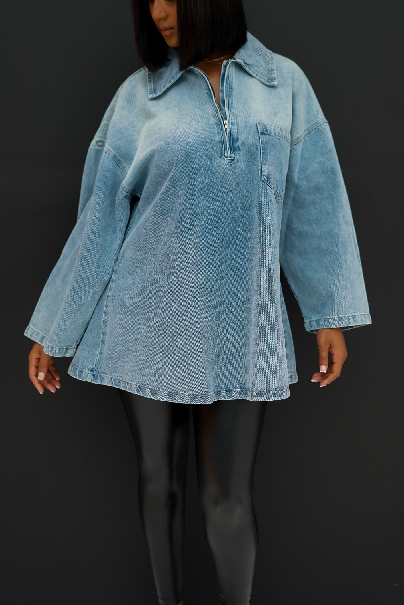 Denim Shirt dress