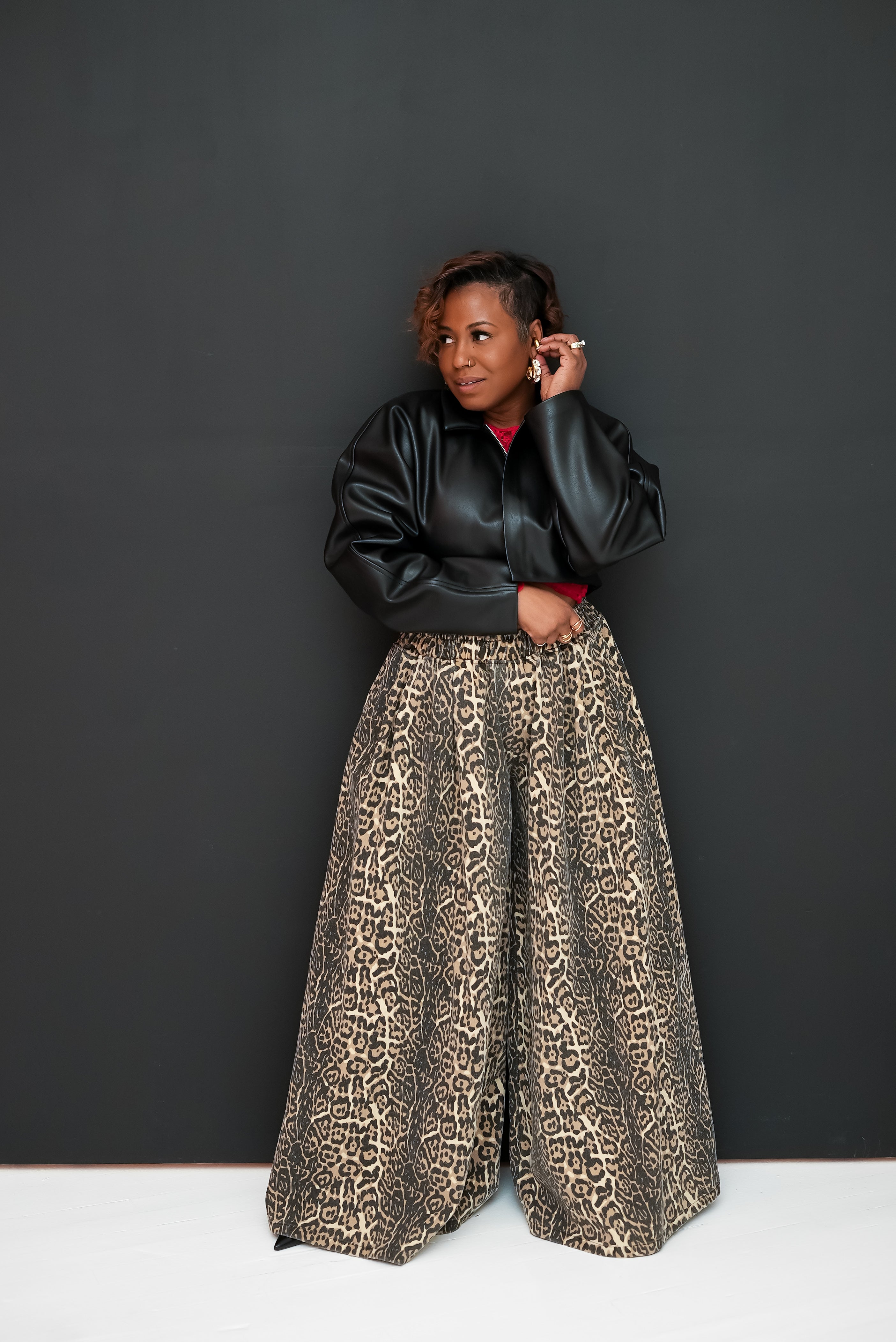 Gaucho Denim (Leopard Print)