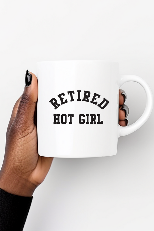 Retired Hot Girl Mug