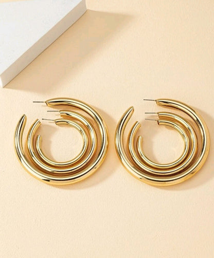 Hoop Stack Earring Set