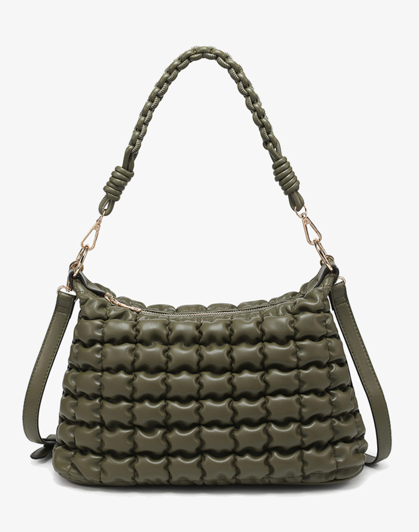 Quilted Luxe Shoulder Bag