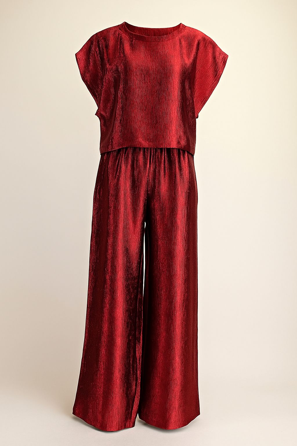 Metallic Luxe Set (Deep Red)