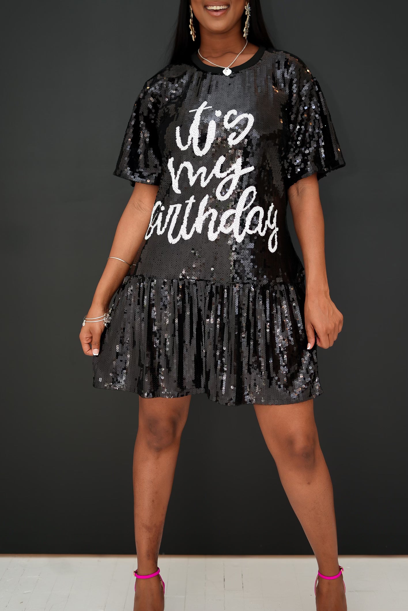 Sequin dress for 2024 birthday