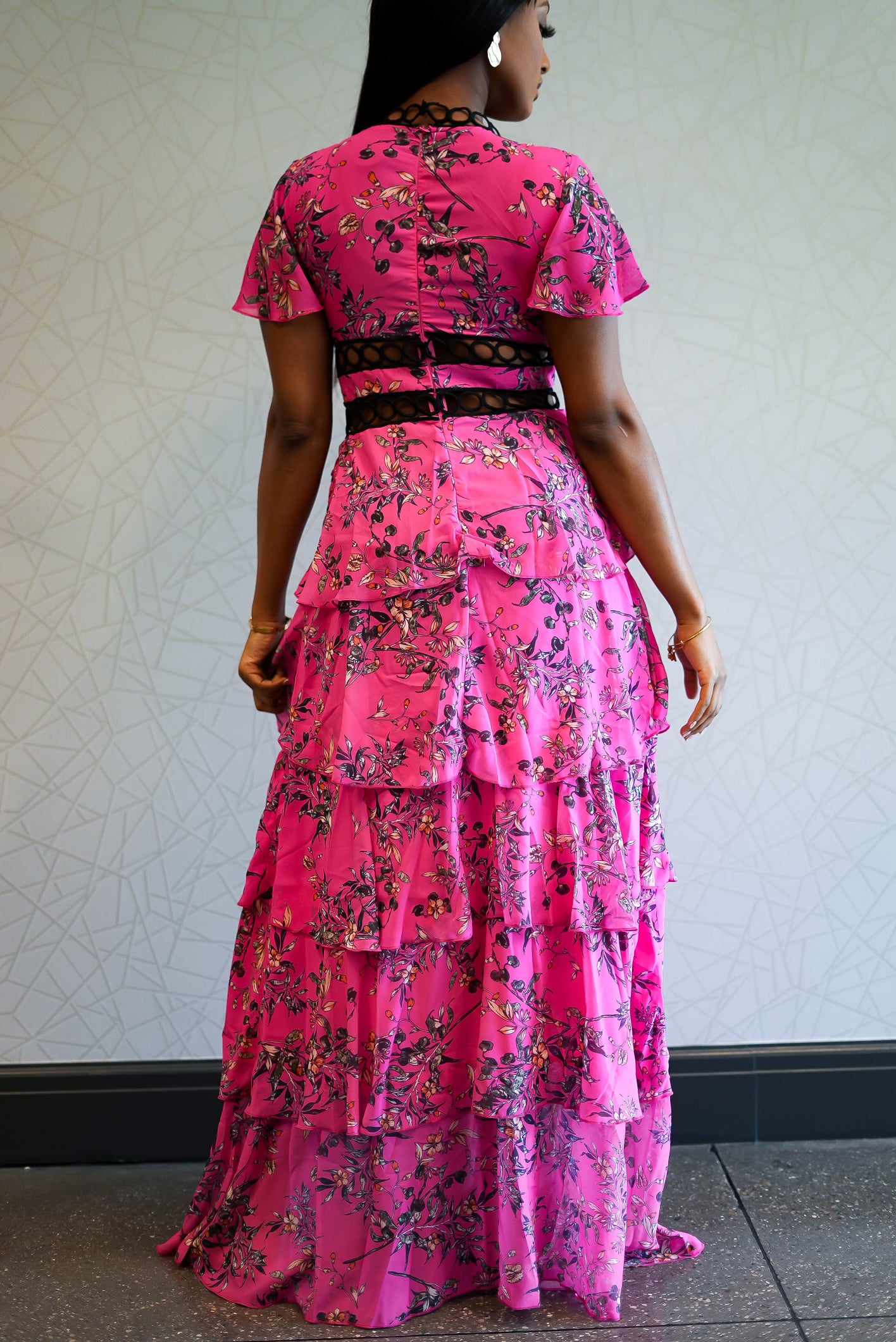 Pink Sangria Maxi Dress