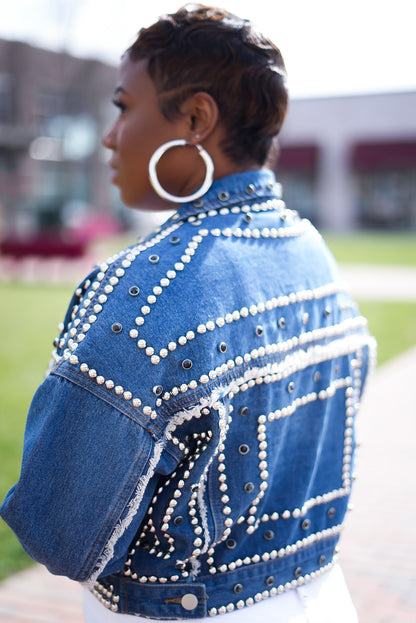 Queen 2025 denim jacket